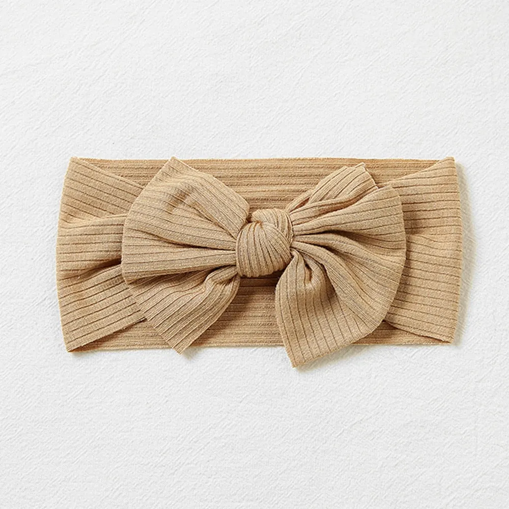 Sweet Serenity Ribbed Baby Headbands