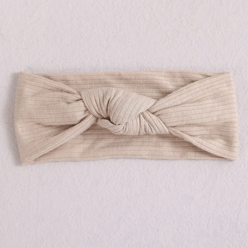 Sweet Serenity Ribbed Baby Headbands