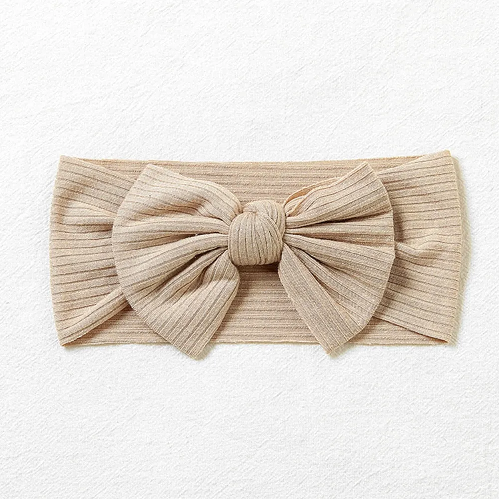 Sweet Serenity Ribbed Baby Headbands