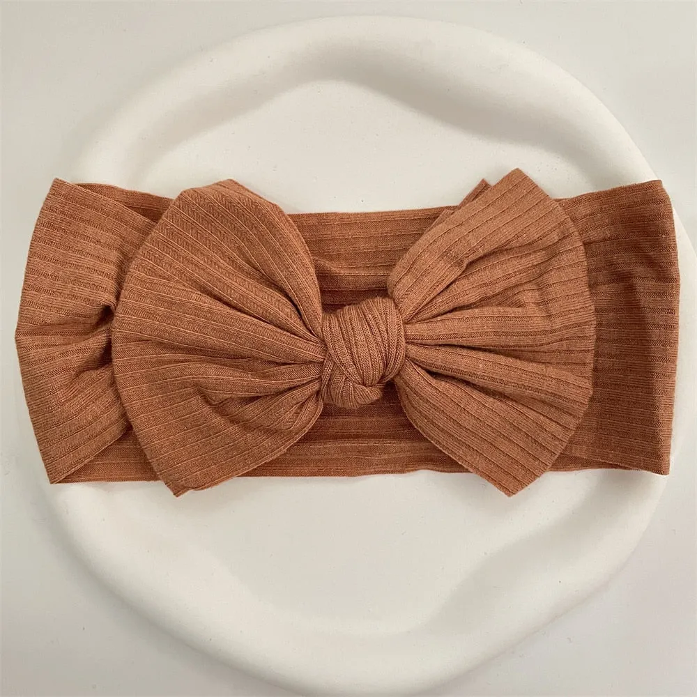 Sweet Serenity Ribbed Baby Headbands