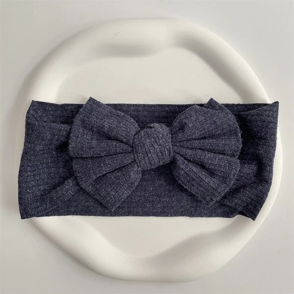 Sweet Serenity Ribbed Baby Headbands