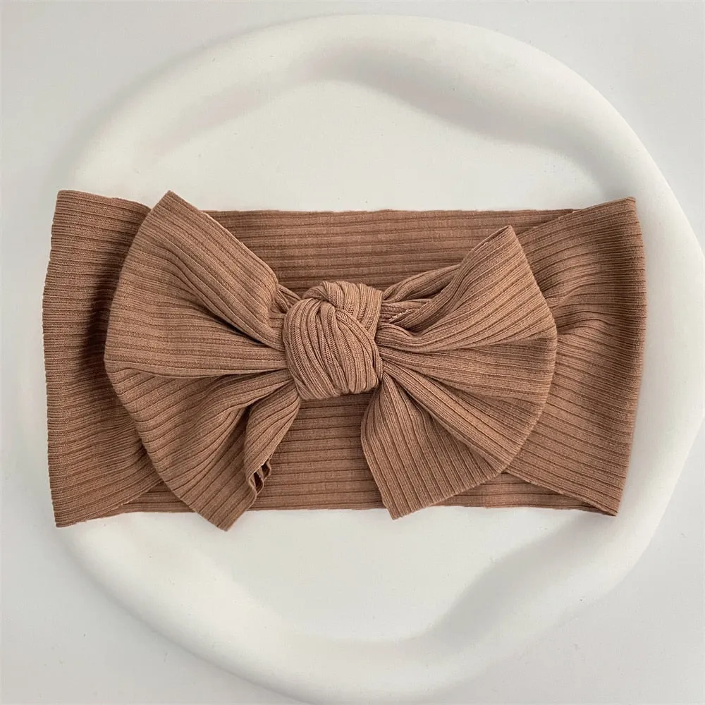 Sweet Serenity Ribbed Baby Headbands