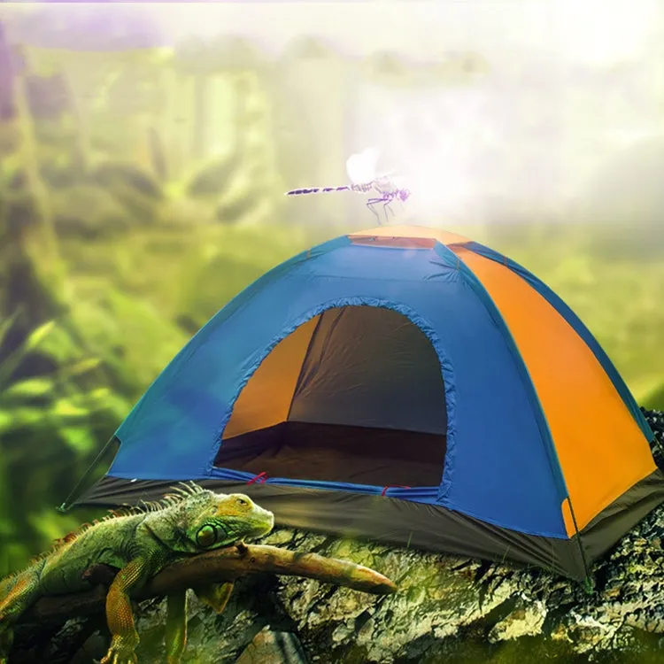 T015 Outdoor Camping Single-Layer Tent Camping Beach Tour Tent, Random Color Delivery, Applicable: For 2 People