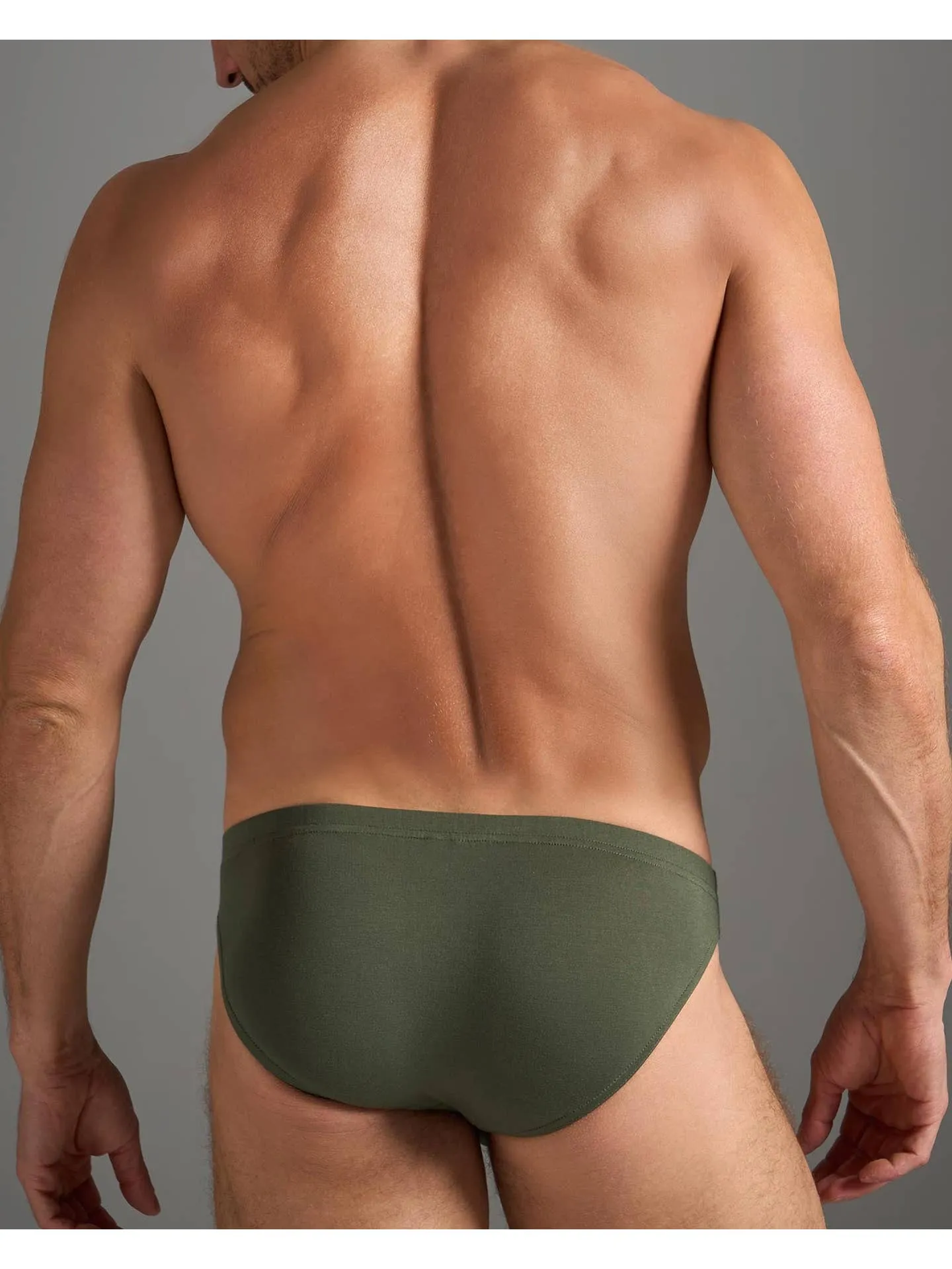 TEAMM8 Body Bamboo Bikini Brief - Olive Green