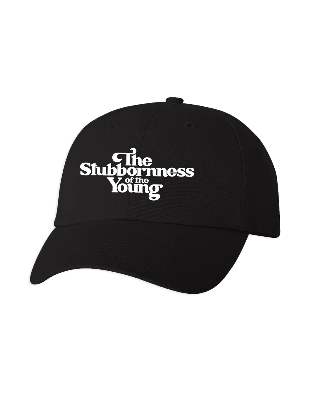 The Stubbornness of the Young Dad Hat (Black)