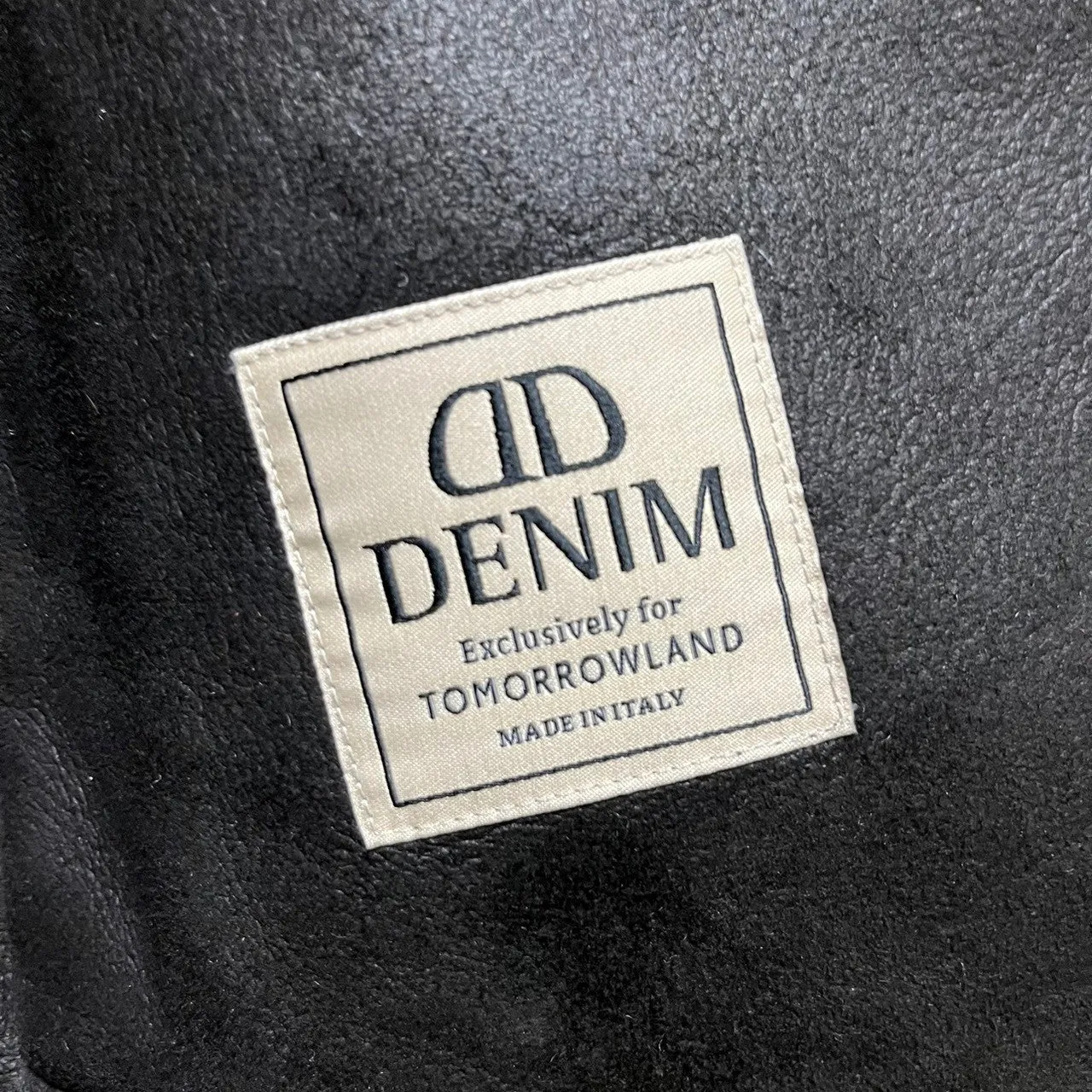 TOMORROWLAND トゥモローランド 20AW DENIM ムートンフーデッドブルゾン ジャケット パーカー MADE IN ITALY