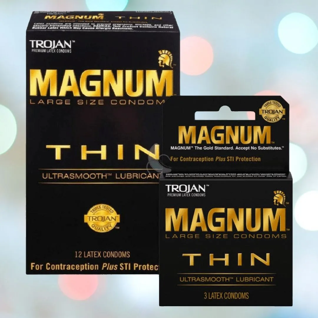 Trojan Magnum THIN Condoms