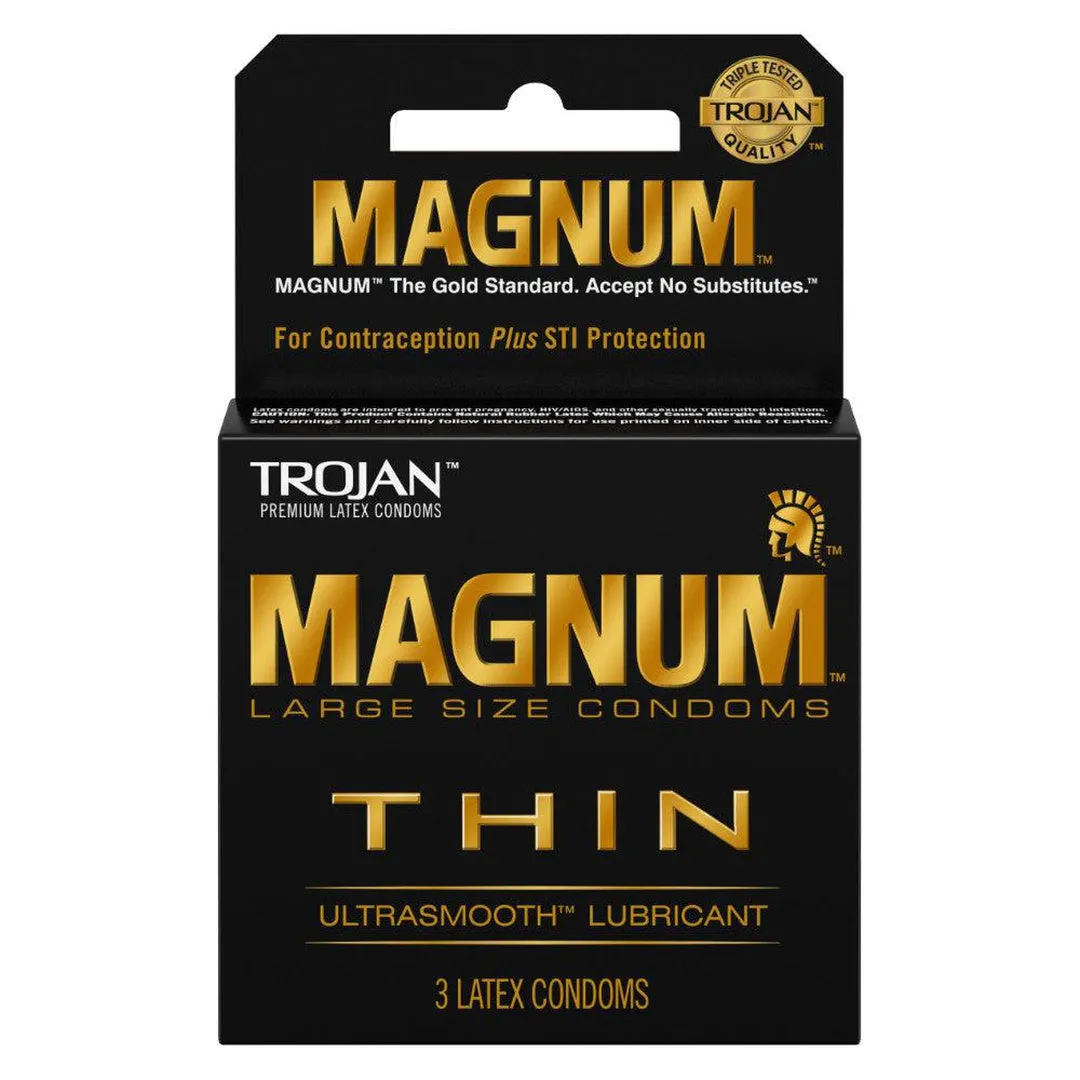 Trojan Magnum THIN Condoms