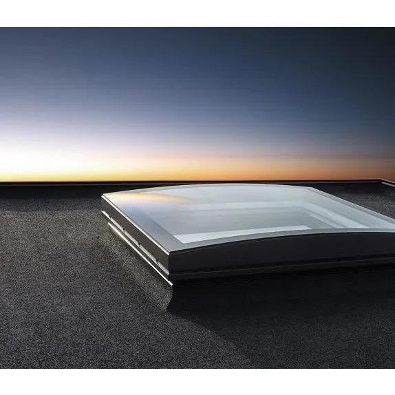 VELUX CFU 100100 1093 Fixed Curved Glass Package 100 x 100 cm (Including CFU Triple Glazed Base & ISU Curved Glass Top Cover)