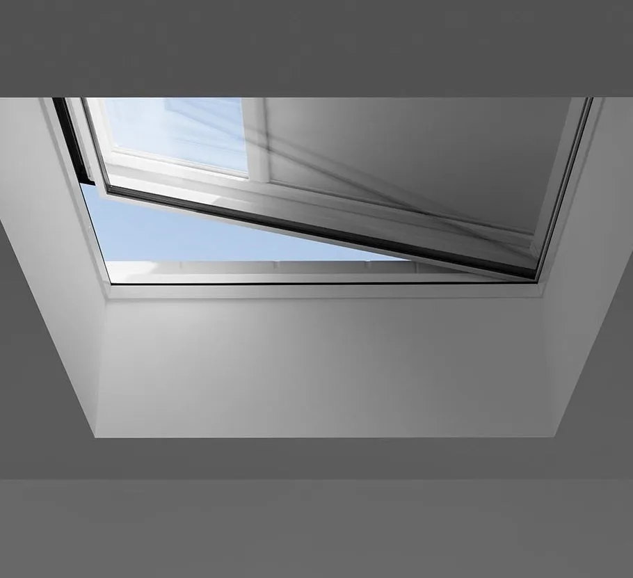 VELUX CVU 080080 1093 INTEGRA® Electric Curved Glass Rooflight Package 80 x 80 cm (Including CVU Double Glazed Base & ISU Curved Glass Top Cover)