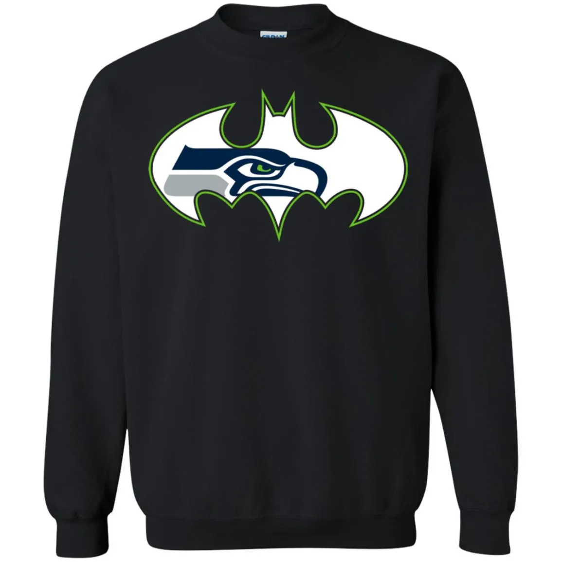 We Are The Seattle Seahawks Batman Nfl Mashup Crewneck Pullover Sweatshirt