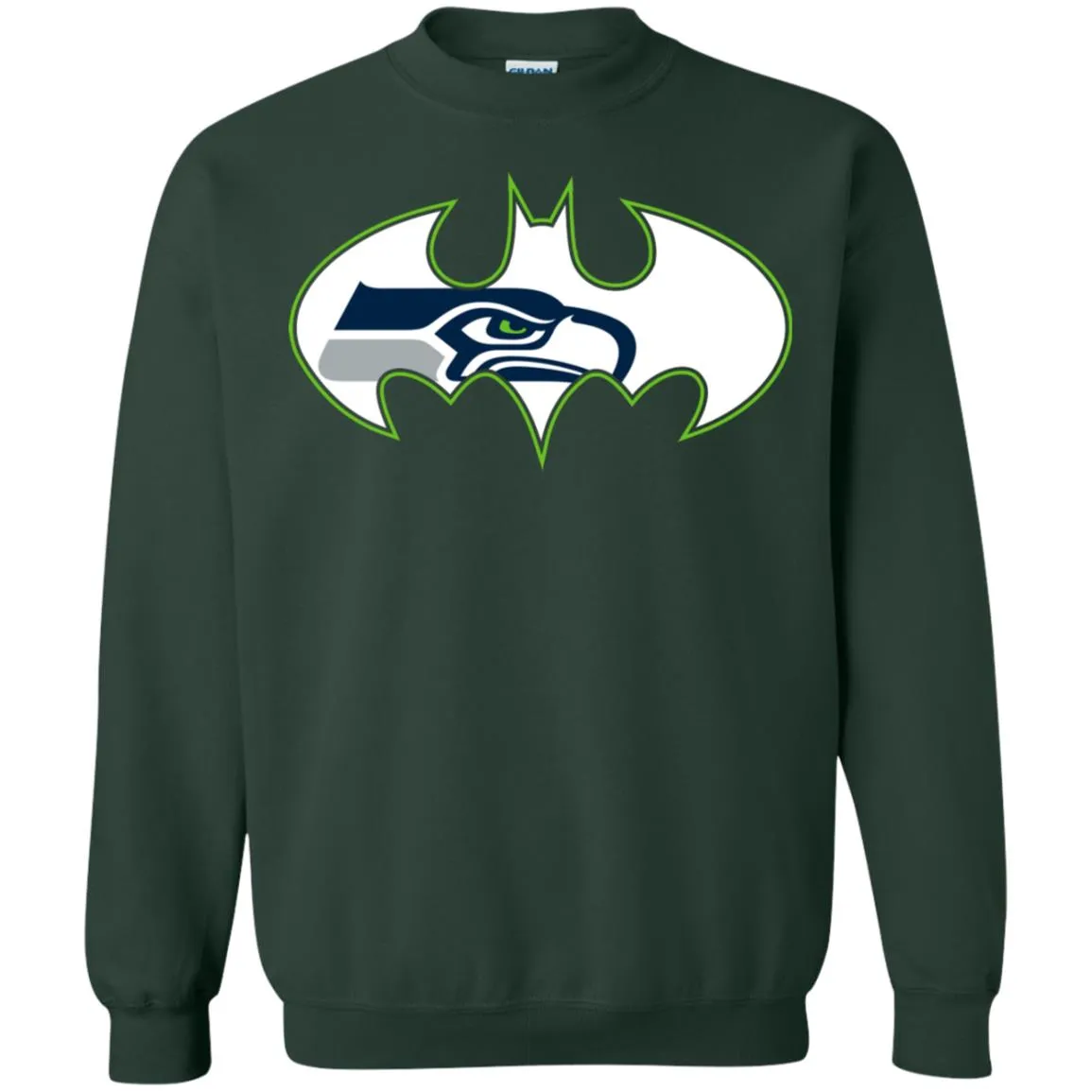 We Are The Seattle Seahawks Batman Nfl Mashup Crewneck Pullover Sweatshirt