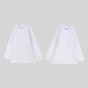 White Long-Sleeved Thermal Top Pack