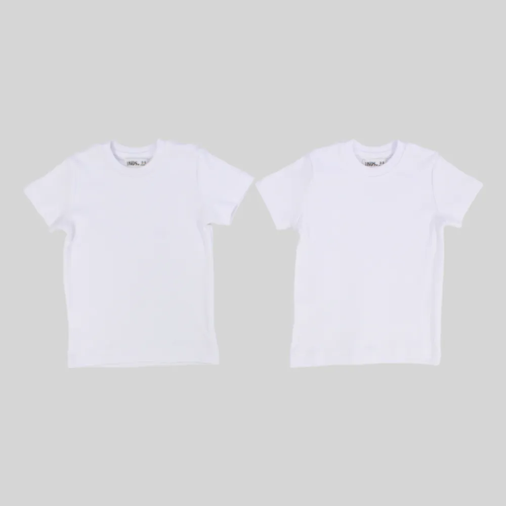 White Short-Sleeved Thermal Top Pack