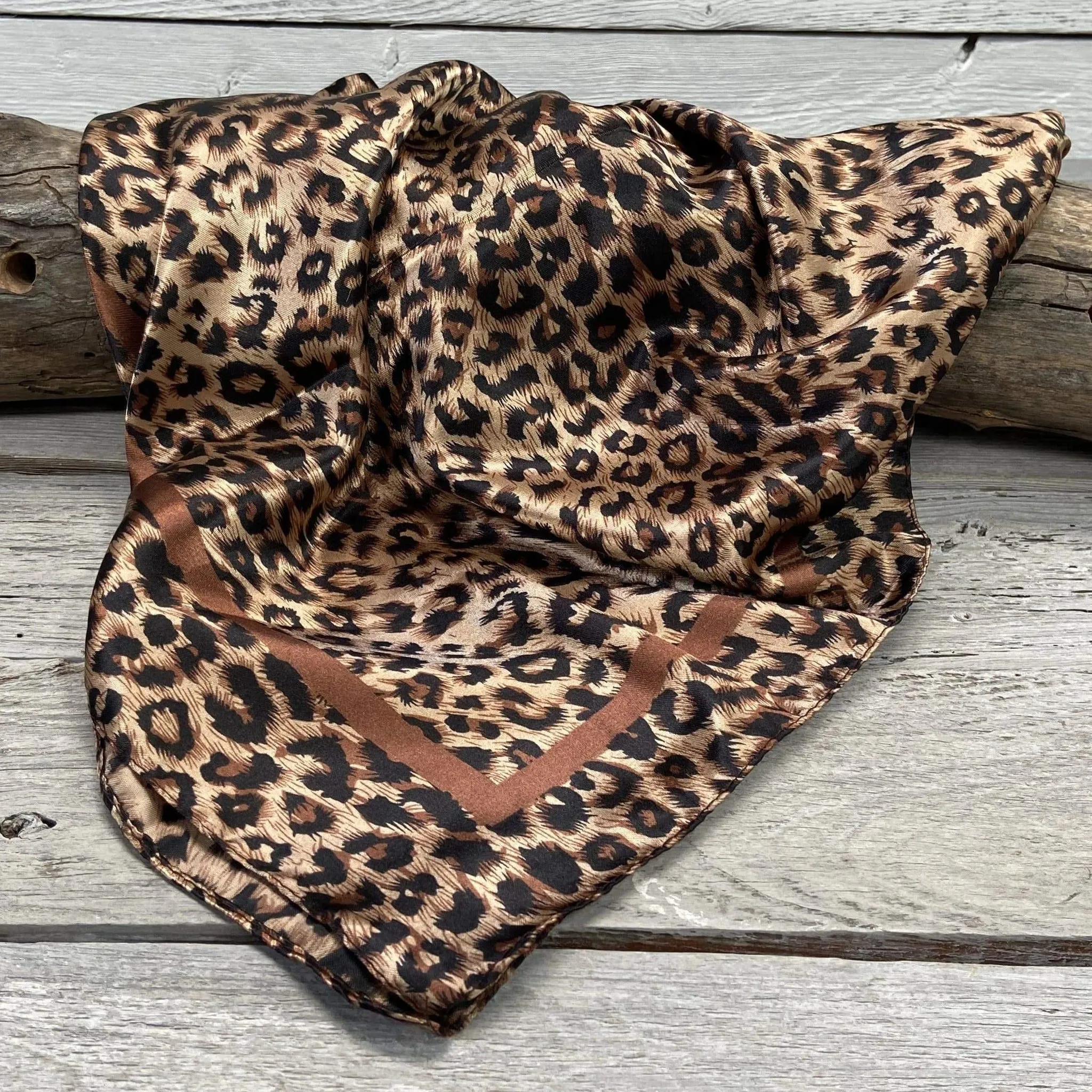 Wild Rag - Brown Leopard