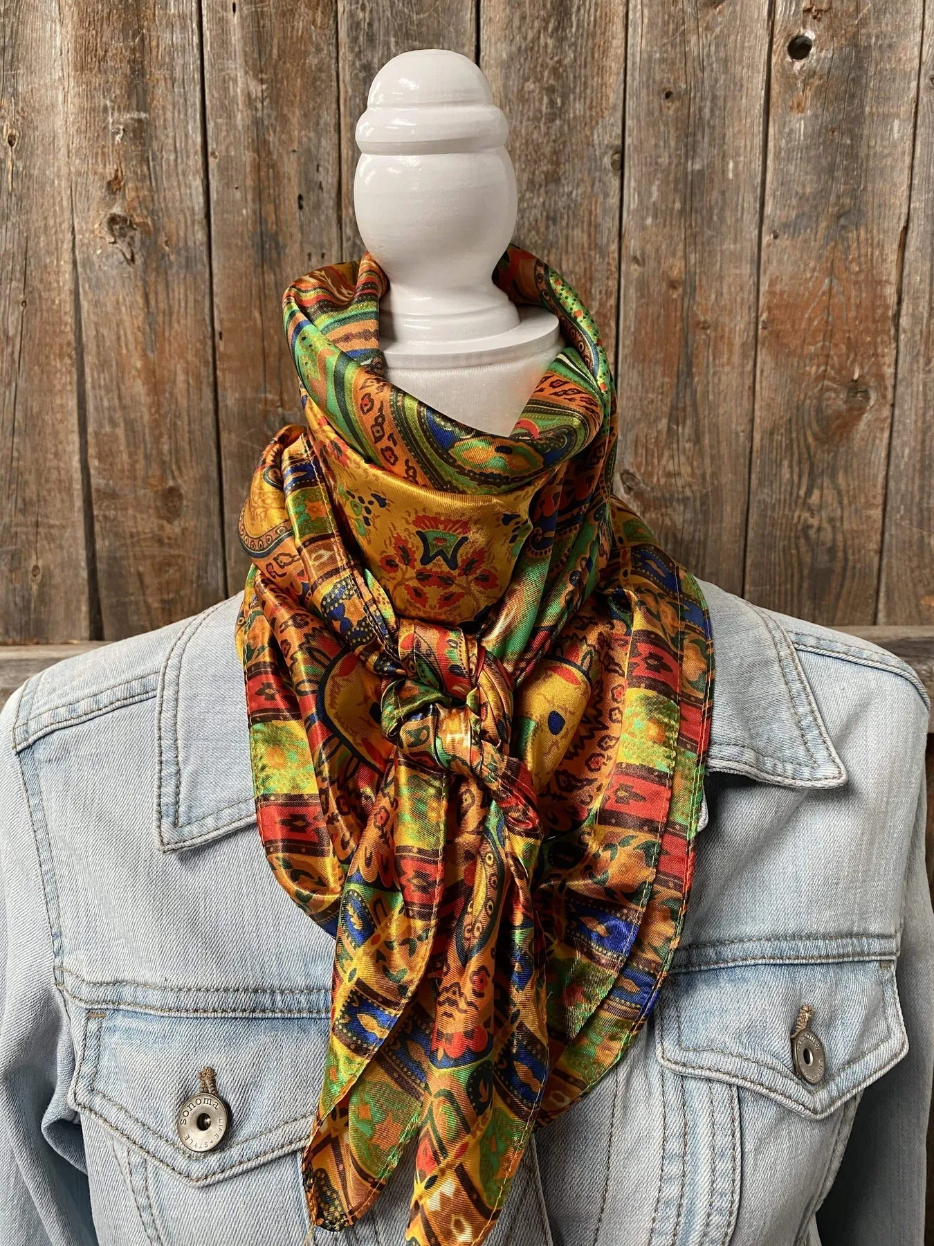 Wild Rag - Multi-Colored Paisley