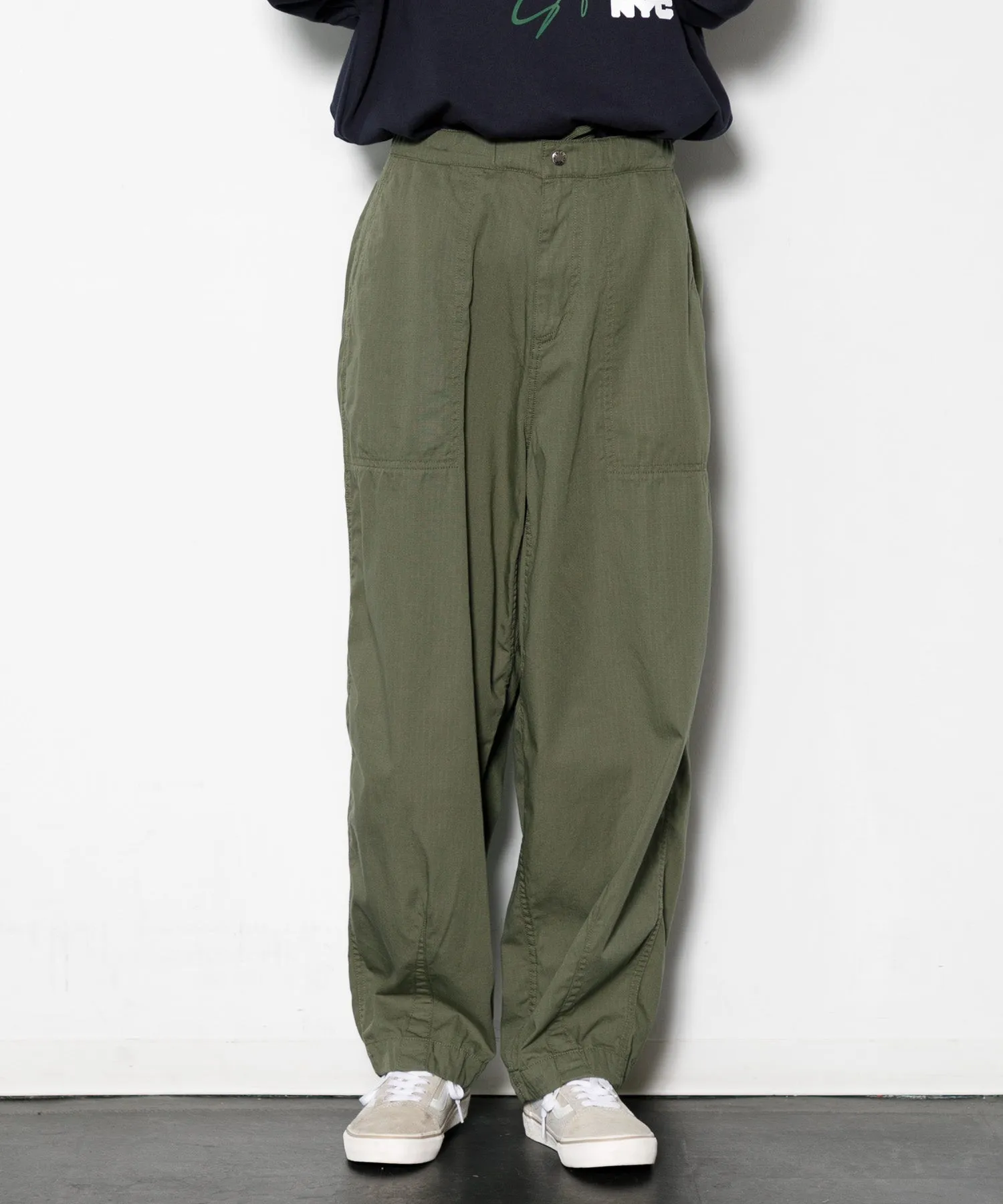 【WOMEN】THE NORTH FACE PURPLE LABEL Ripstop Wide Cropped Field Pants