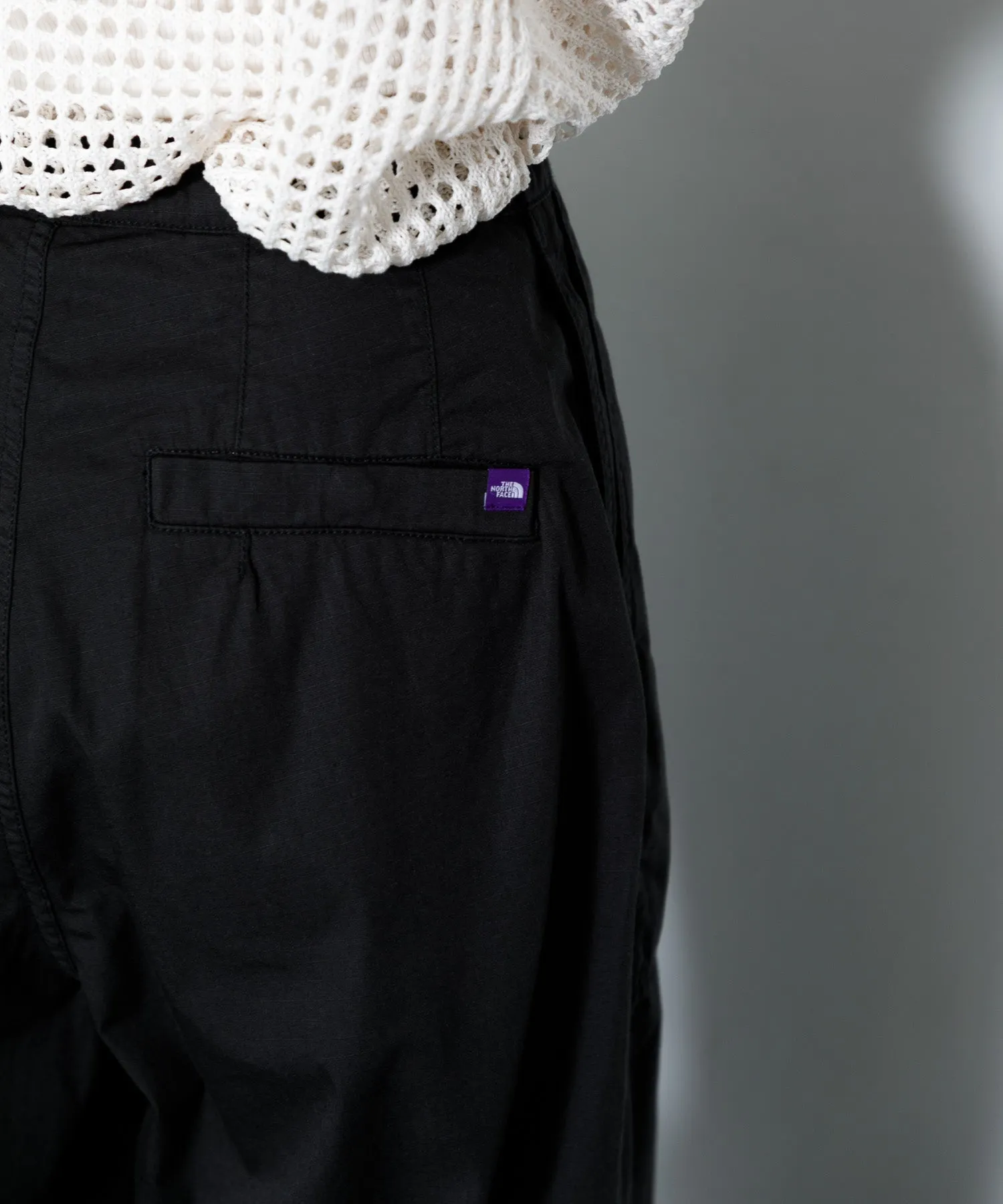 【WOMEN】THE NORTH FACE PURPLE LABEL Ripstop Wide Cropped Field Pants