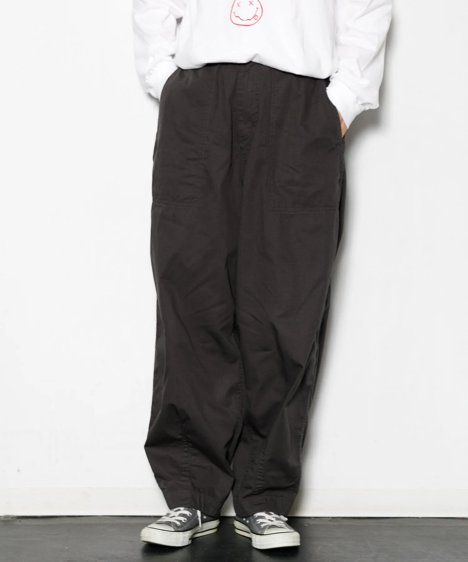 【WOMEN】THE NORTH FACE PURPLE LABEL Ripstop Wide Cropped Field Pants