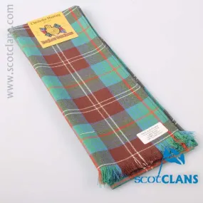 Wool Scarf in Chisholm Hunting Tartan