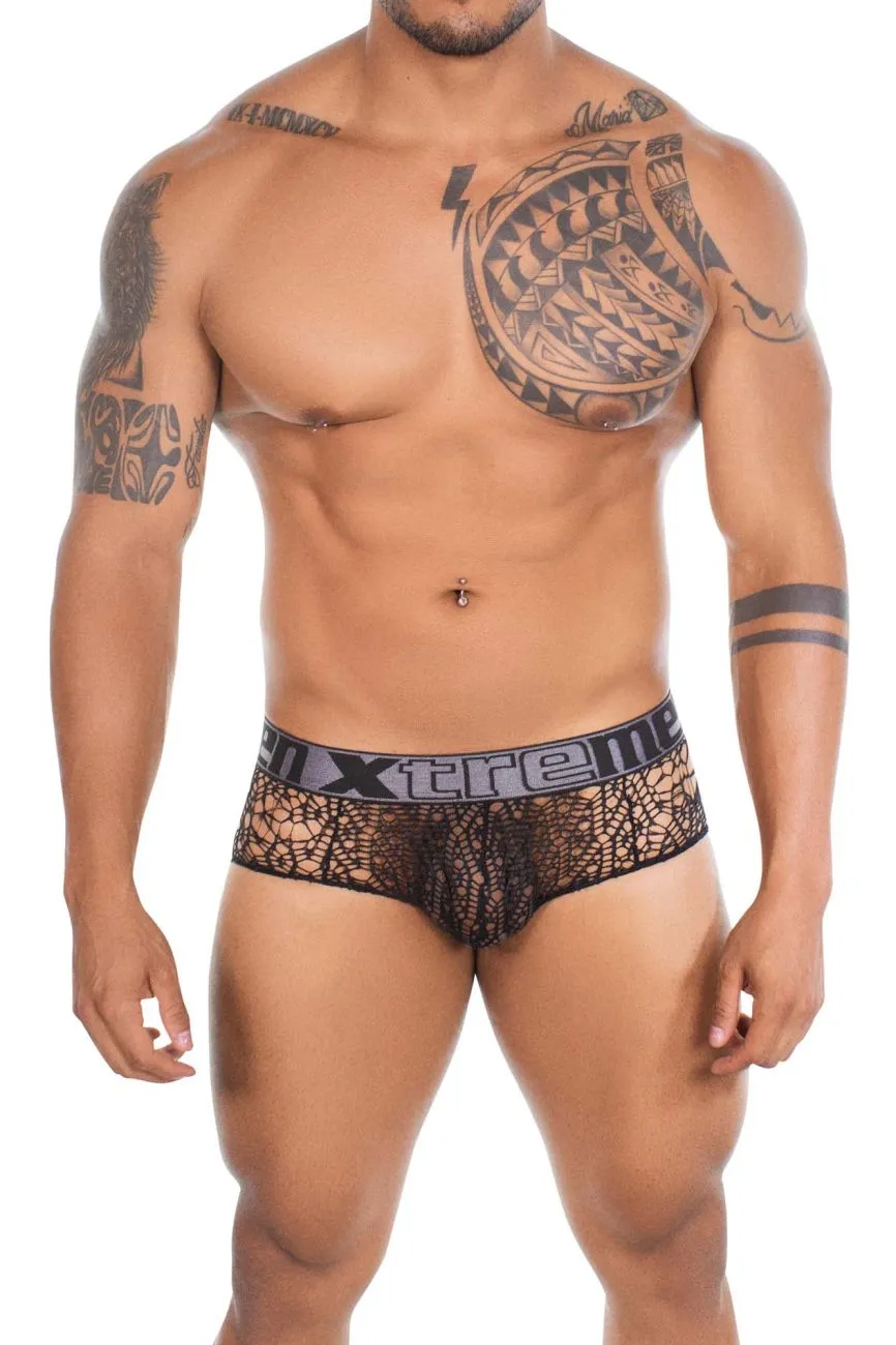 Xtremen 91119 Lace Jockstrap Color Black