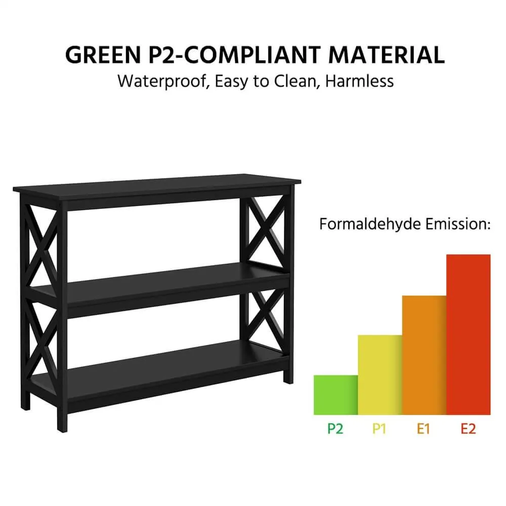 Yaheetech Console Table 3 Tier