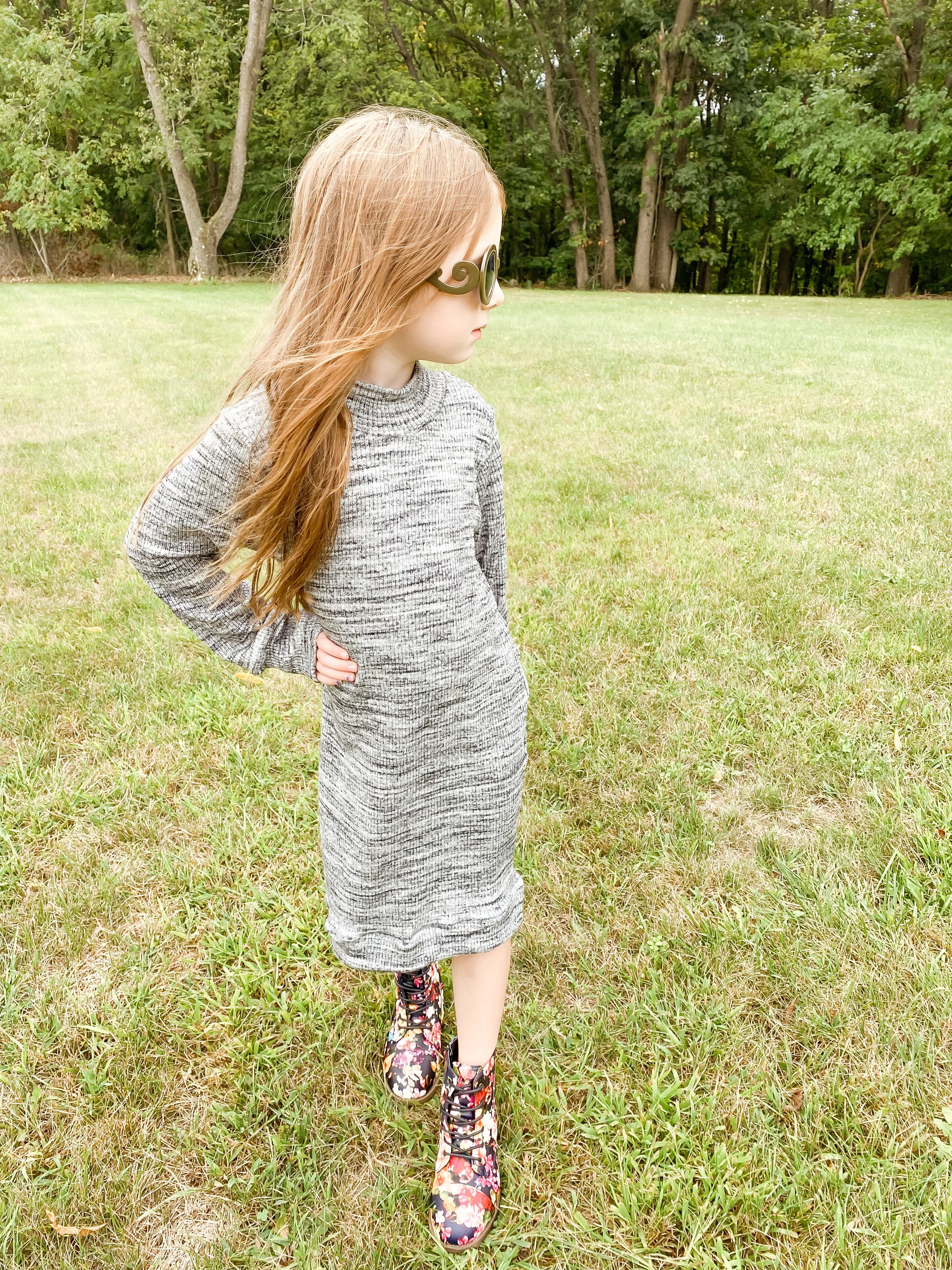 Youth Zion Top, Tunic and Dress Digital Sewing Pattern Sizes NB-12Y